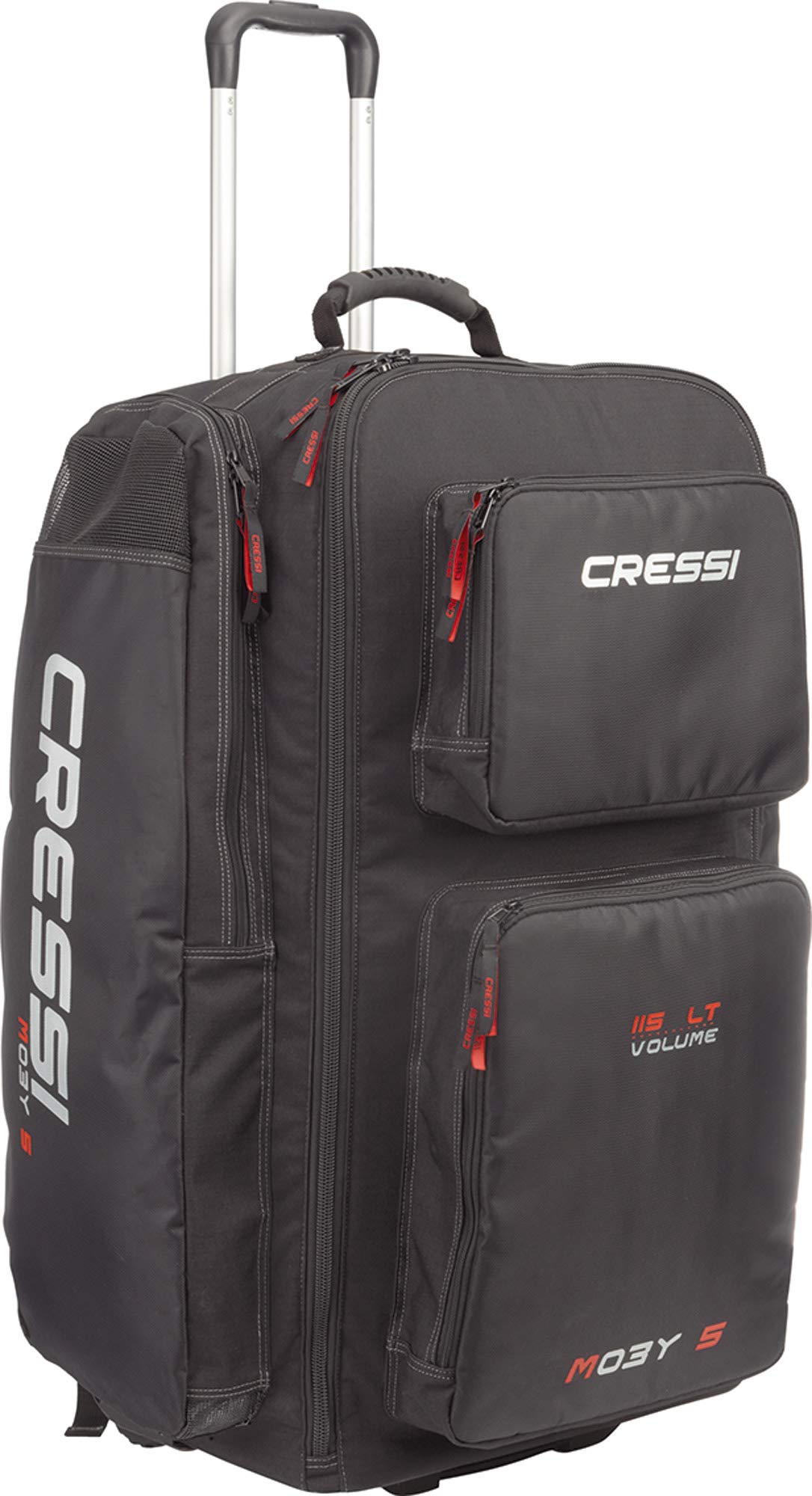 新品未使用　CRESSI MOBY 5 ダイビングキャリーバック ブラック Amazon | [ Cressi ] クレッシー MOBY5 モビー5 ダイビング